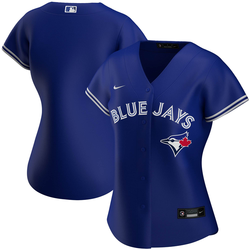 MLB Women Toronto Blue Jays Nike Royal Alternate 2020 Replica Team Jersey ->youth mlb jersey->Youth Jersey